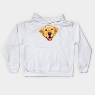 Yellow Labrador Kids Hoodie